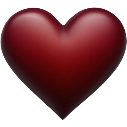 dark red heart emoji
