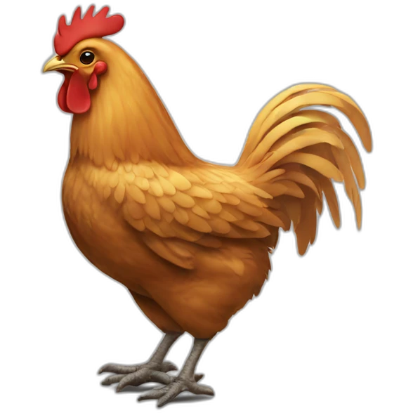 Chicken-with-tyres emoji