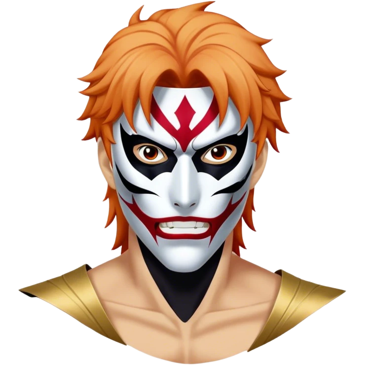 Bleach Ichigo Kurosaki Mask Vasto Lord emoji
