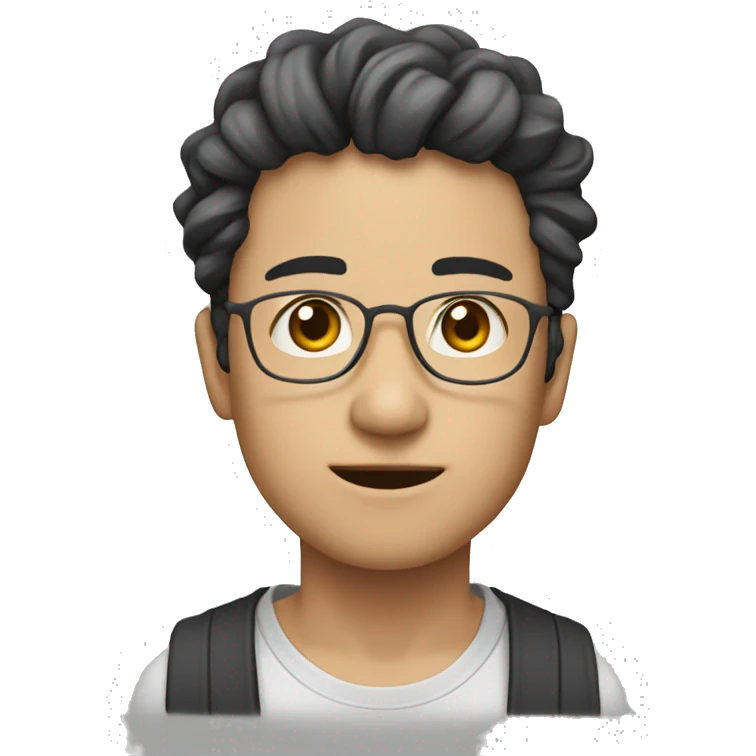 눈을 하트 모양으로 바꾼 캐릭터 emoji