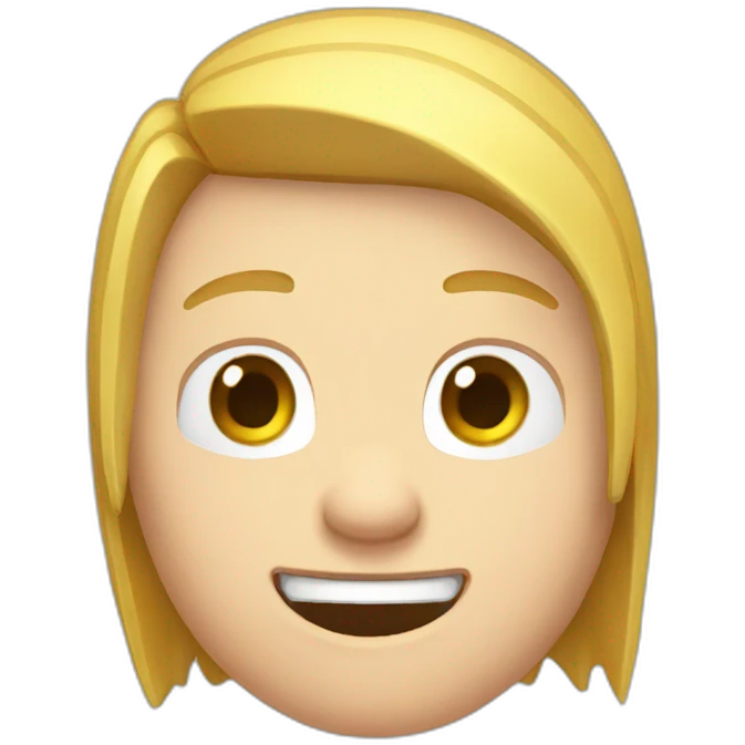 Sonic with Down syndrome emoji