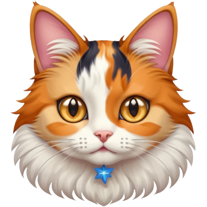 Cat with star eyes emoji