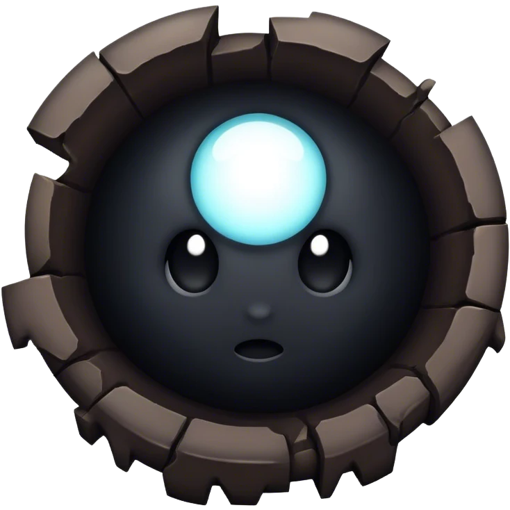 A deep hole emoji