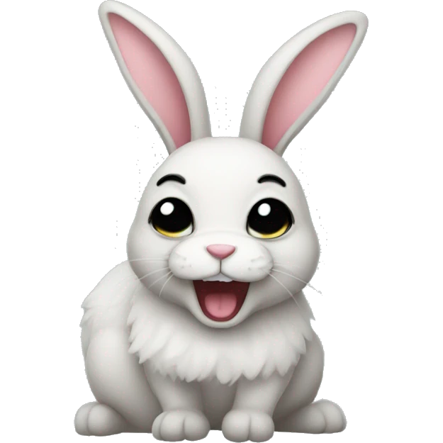 drunk bunny emoji