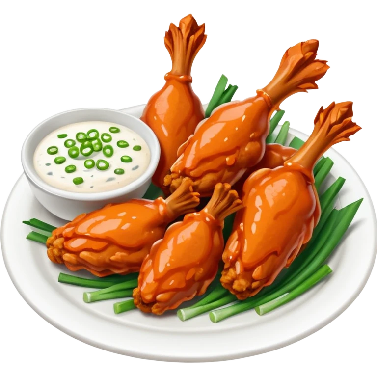 buffalo chicken wings emoji