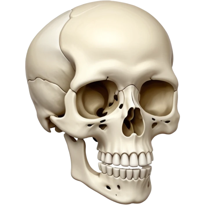 The bones of only  the shoulder emoji