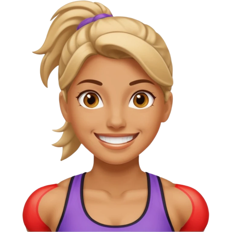 Gym girl emoji