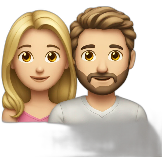 in love caucasian couple emoji