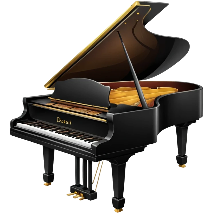 piano with no brand emoji