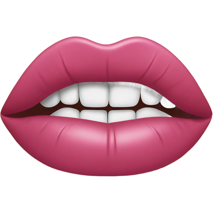 Kiss stain emoji