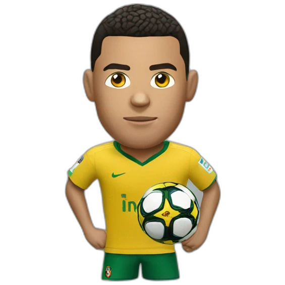 ronaldo ballon dor emoji
