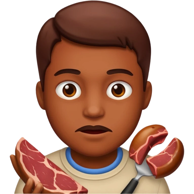 meat-eater emoji