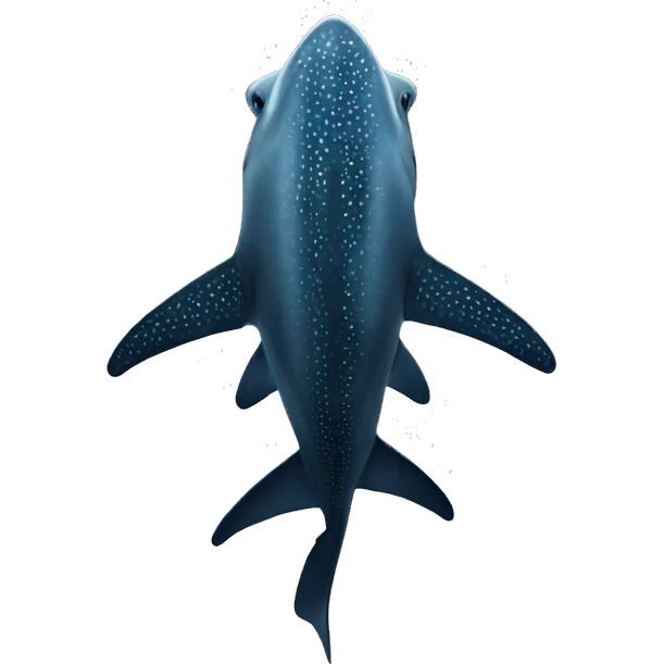 Whale shark emoji