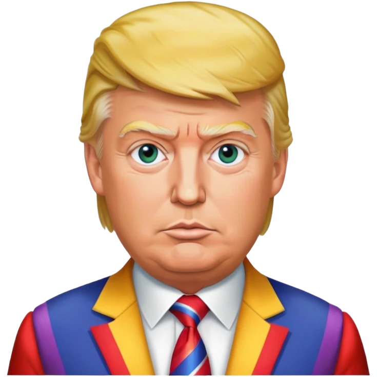 Donald Trump as Tralalero Tralala emoji
