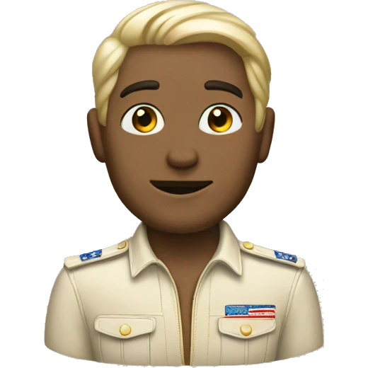 a beige evel emoji