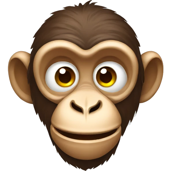 funny monkey emoji
