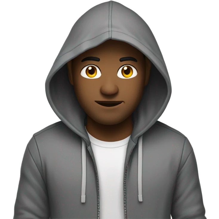 Dg wearing hoody emoji