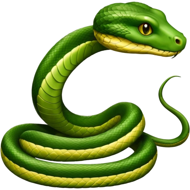 a snake human emoji