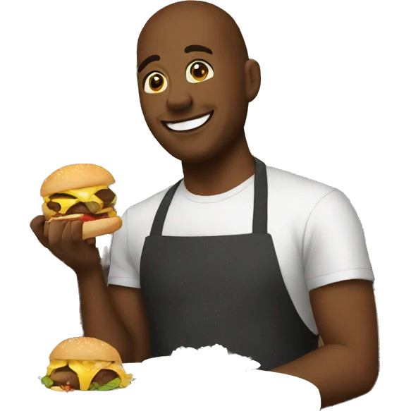 restaurant lover emoji