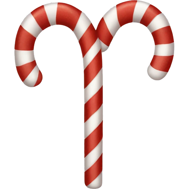 candy cane emoji
