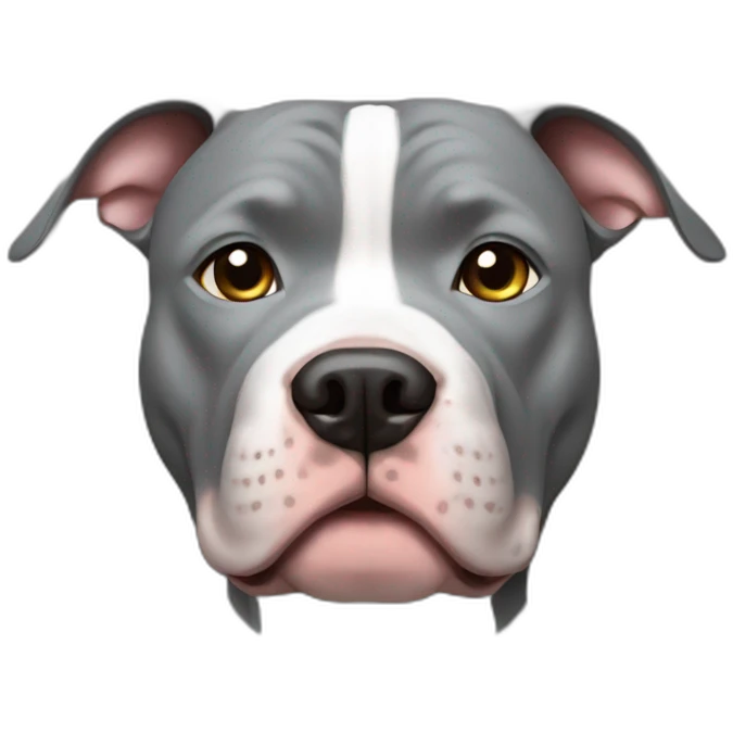 Grey-pitbull emoji