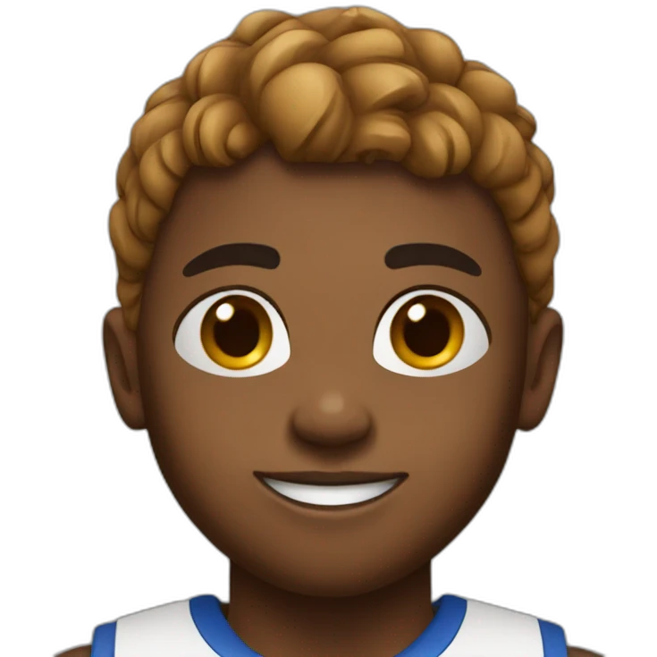 Young basketball player emoji