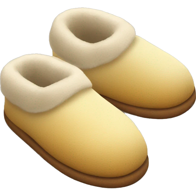 very warm slippers emoji