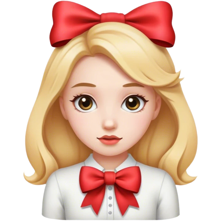 girl wear this🎀🎀 emoji