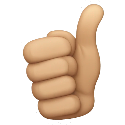 thumbs up emoji