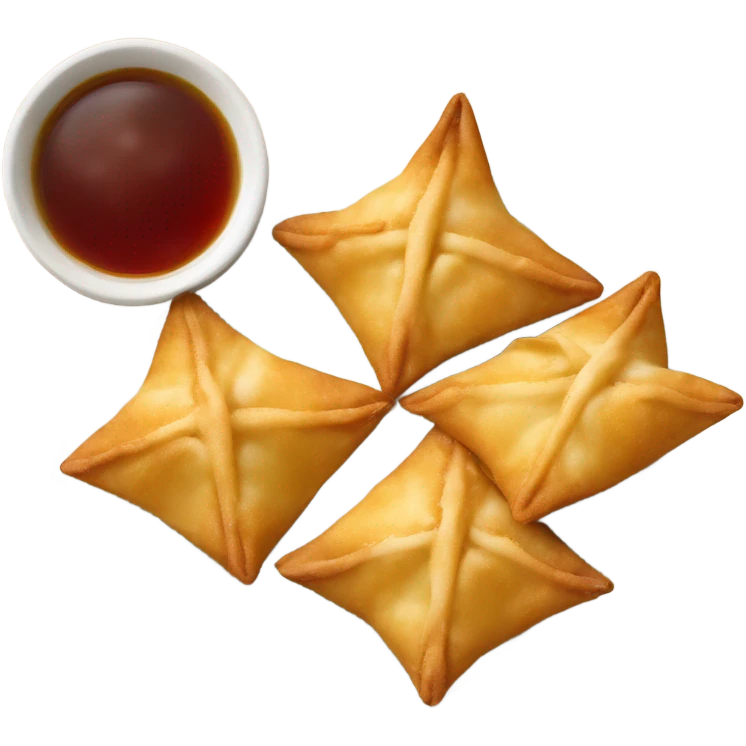 Crab rangoons  emoji