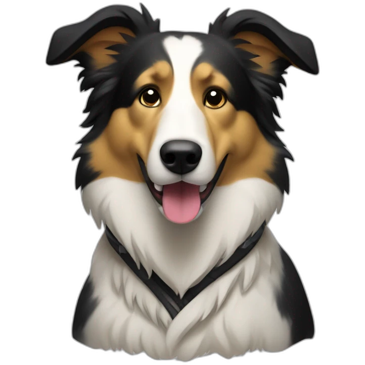 Collie Shepard Jiu-Jitsu dog emoji