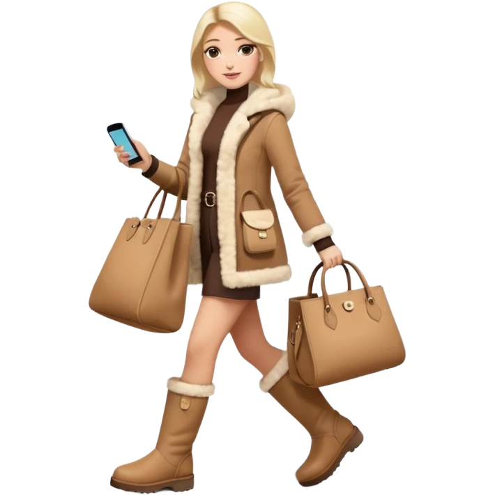con ugg e borse innovativicrea degli outfit eleganti   emoji