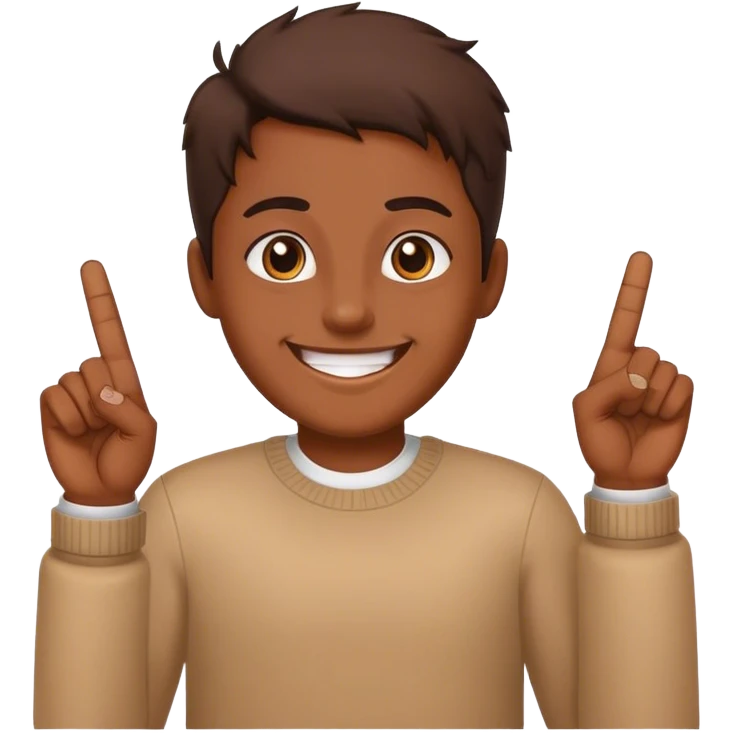 smiling with middle fingers  emoji