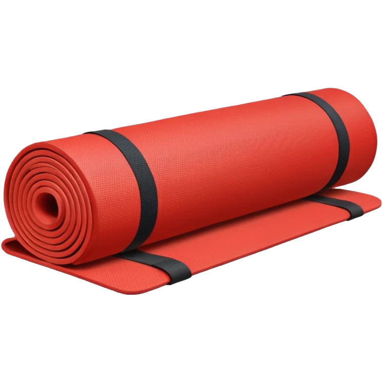 Yoga Mat red emoji
