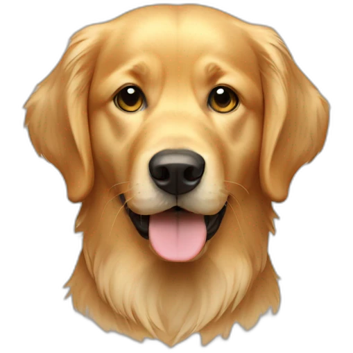Golden retriver emoji