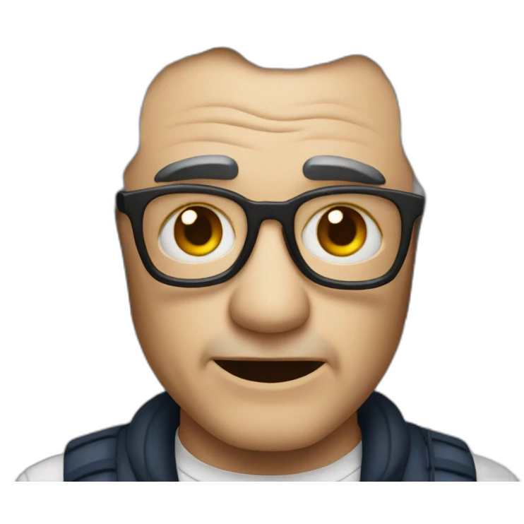 Martin Scorsese listening to music emoji