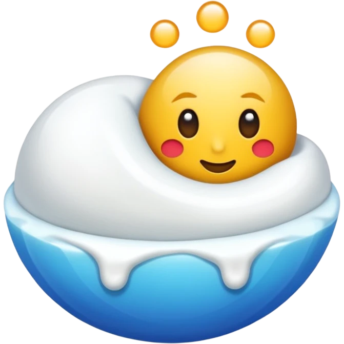 Una cebolla con una pegatina de que es nueva emoji