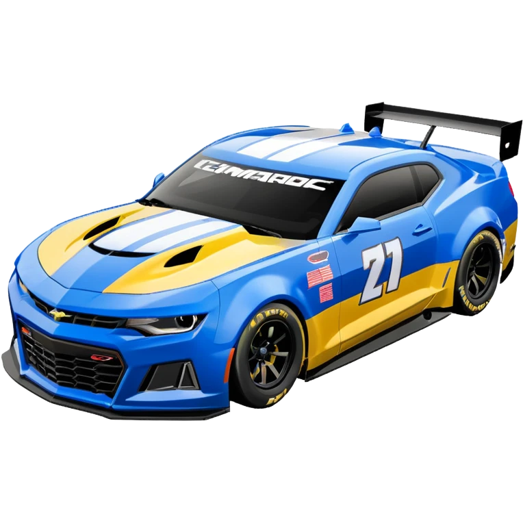 Chevrolet Camaro ZL1 NASCAR best view emoji