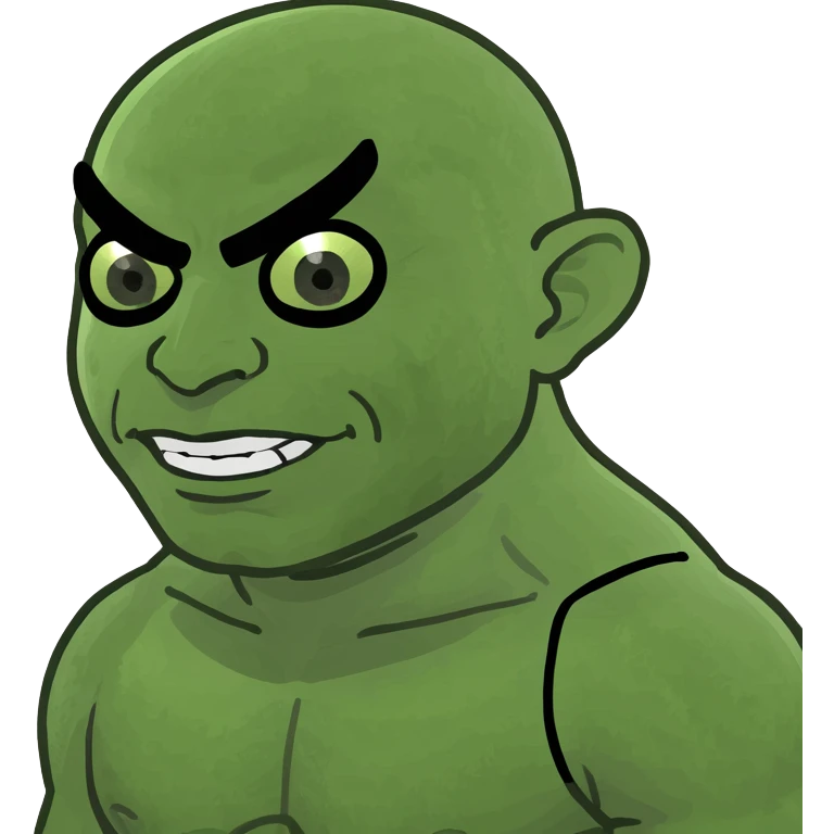 Midget wrestler emoji