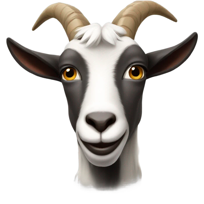 the GOAT emoji