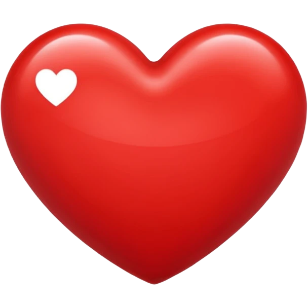Red heart emoji