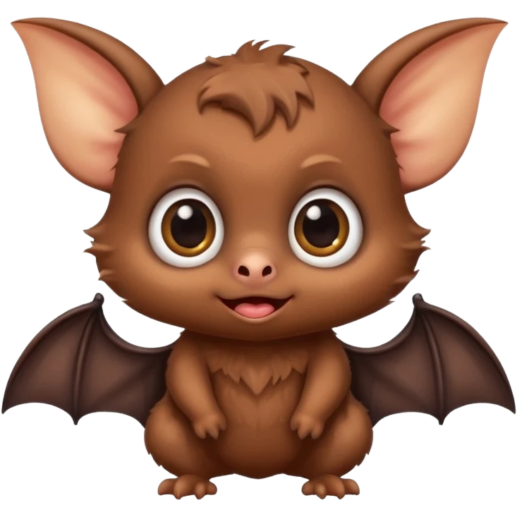 cute baby bat emoji