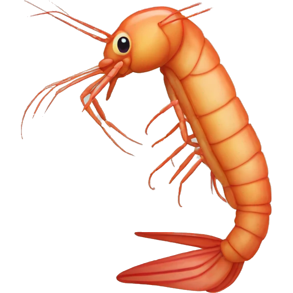 Hello shrimp emoji