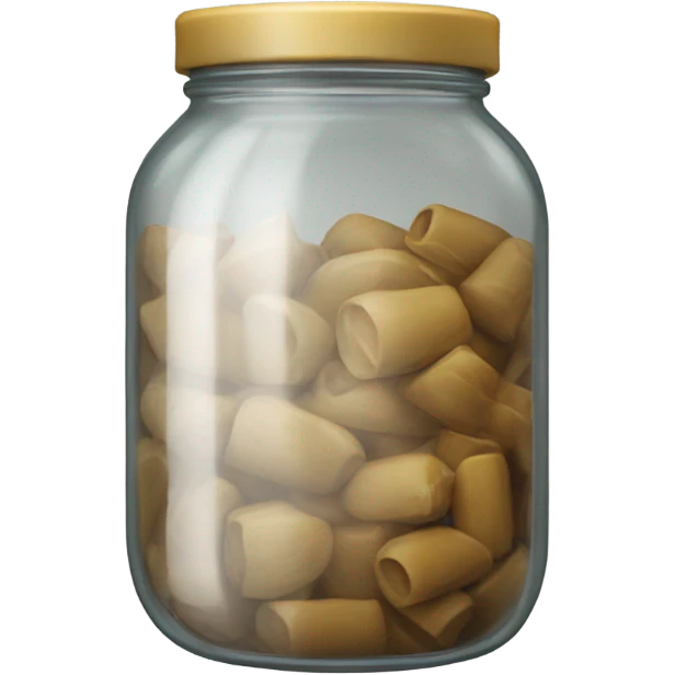 Glass jar emoji