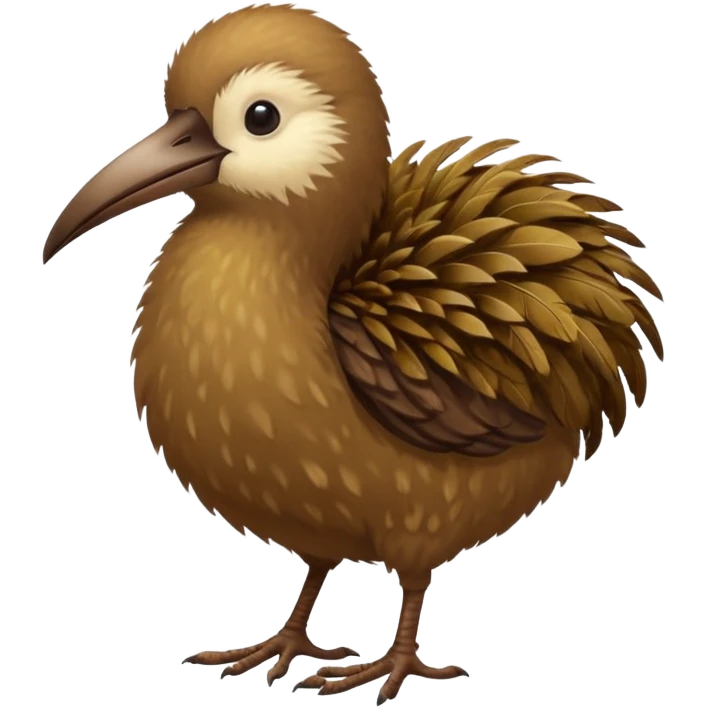 Kiwi bird on two feet emoji