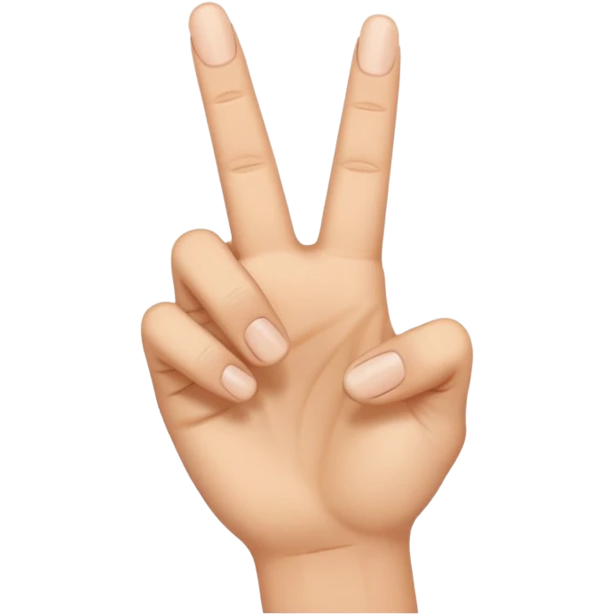I want an emoji that looks like these👌🏻🤏🏻but i want that the the middle vinger touches the tumb and the other vingers dont. emoji