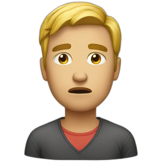 disappointed blogger emoji
