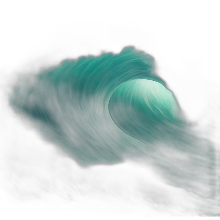 big wave emoji