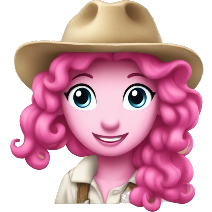 pinkie pie with archeology emoji