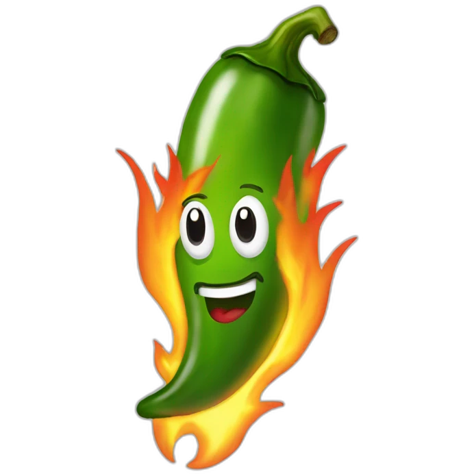 JALAPENO IN FLAMES emoji